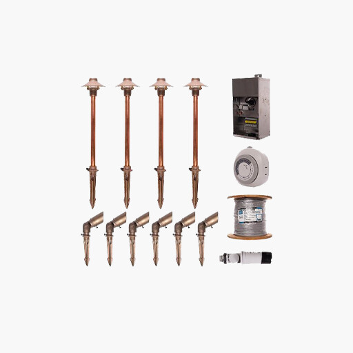 CAST CLCK2ADI Premium Landscape Lighting Compact Kit