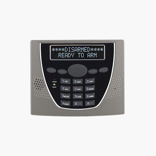 Honeywell Home 6460S Premium Custom Alpha Keypad Black