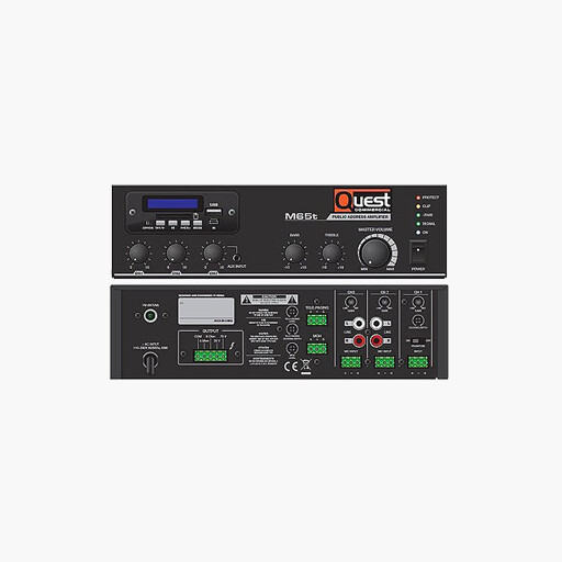 JBL Professional M35 Small Footprint Mixer Amplifier 35W