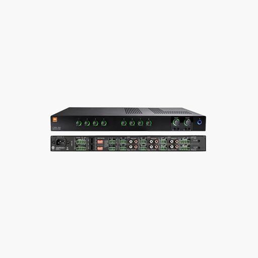 JBL Professional CSMA240 8-Input Commercial Mixer Amp 40Wx2 at 70V