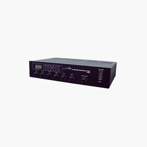 Speco P30FA 30W PA Amplifier with Digital AM and FM Tuner