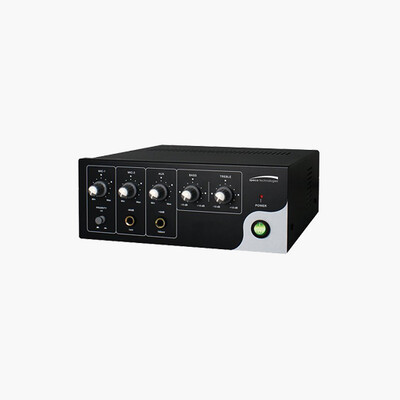 Speco PVL15A PVL Series 15W RMS Desktop Mount Amplifier 30Hz 20KHz
