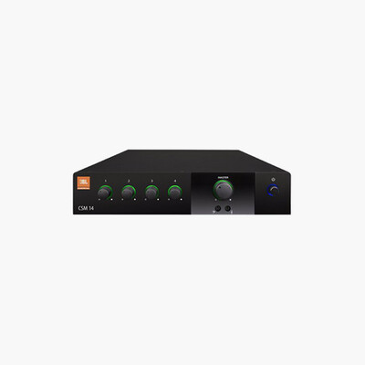 JBL Professional CSM 14 Commercial Series 4 Input 1 Output Audio Mixer