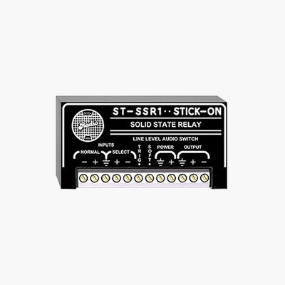 RDL ST SSR1 Line Level Audio Switch 2x1