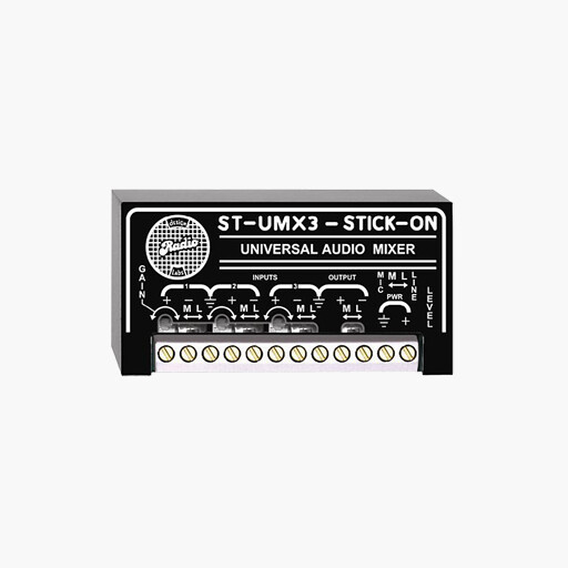 RDL ST UMX3 Stick On Audio Mixer