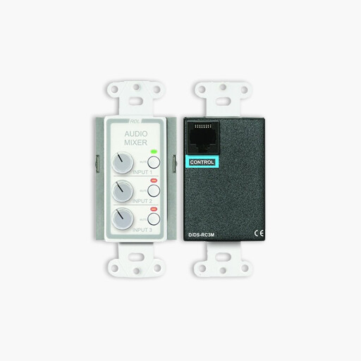 RDL D RC3M 3 Channel Remote Audio Mixing Control With Muting