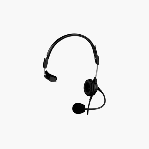 RTS PH 88 Telex Single Sided Headset with Flexible Dynamic Boom Mic