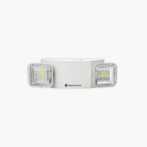 Maple Armor 10452 EL Emergency Light with Two Adjustable Lamp Heads