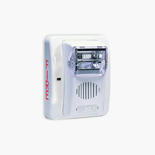 Gentex GEC24-15 or 75WW Low Profile Evacuation Horn and Strobe