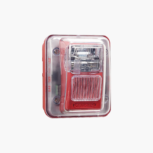 Gentex WGEC24-75WR Evacuation Outdoor Wall Mount Red Lens