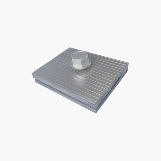 Unirac 008015M MLPE Tiger Clip, Mounts Microinverters