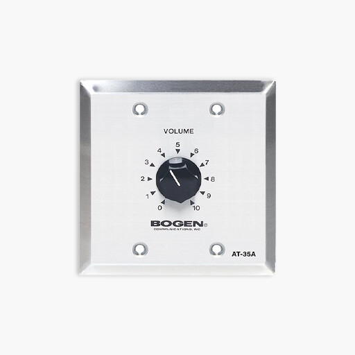 Bogen AT35A 35W Attenuator, Mounts in Standard Single or Double Box