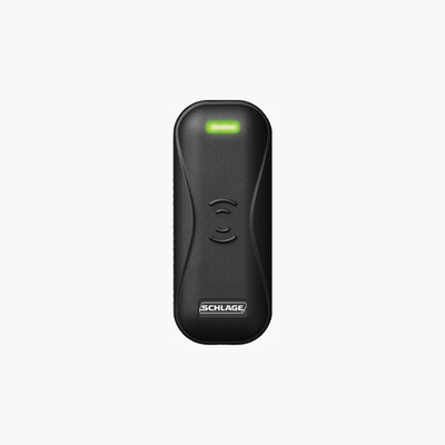 Schlage SM10 Smart Mini-Mullion Reader, Black