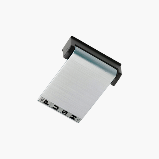 Adams Rite 4590 Deadlatch Paddle for 4300, 4500, 4900 Clear Anodized