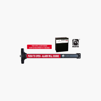 Detex V40XEEX36 Rim Exit Device Delayed Egress, 36 Inc Wide Door