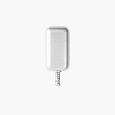 Keedex K-DL38A30 Aluminum Armored Door Loop 3-8 Inch
