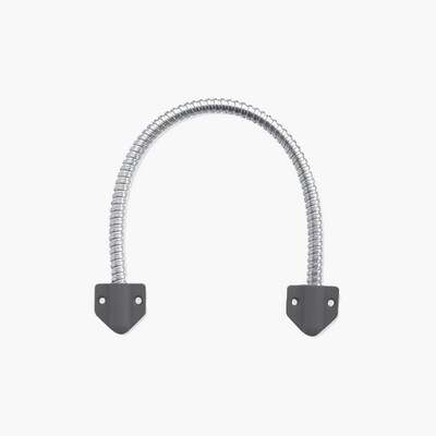 Locknetics 788-18 Armored Door Cord, 12 Inch X with 3-8 Inch Caps
