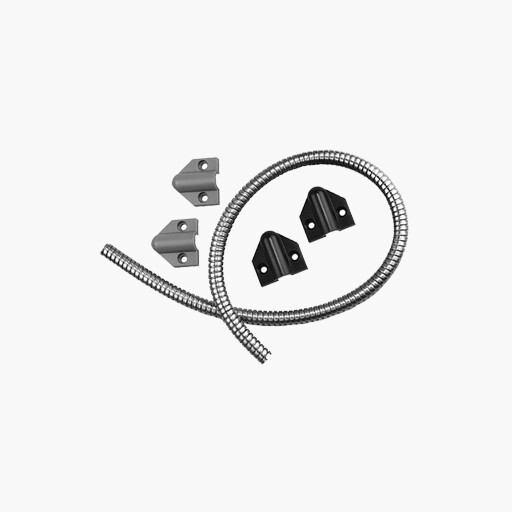 Securitron TSB-C 18 Inch Door Cord, Stainless Steel Cable Conduit