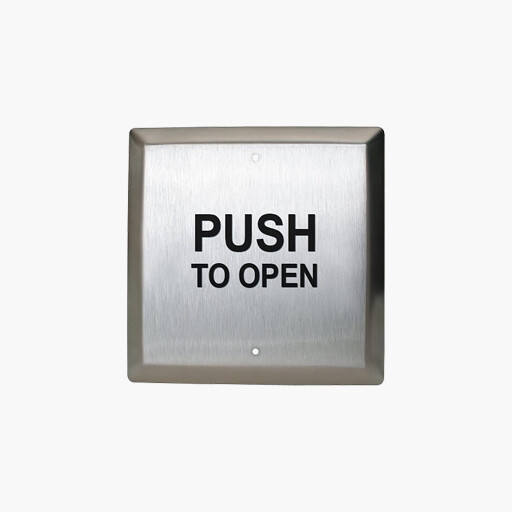 Camden CM 45-3 Series CM 45 4-1-2 Inch Square Push Plate Switch