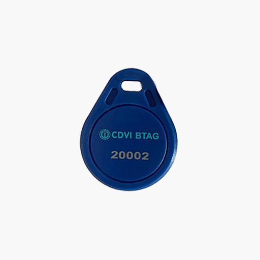 CDVI BTAGH25 Blue Key Ring HID Badge, 25-Pack