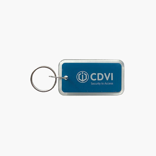 CDVI TAG-EV2 Mifare DESFire EV2 4K Key Ring Tag, 13.56 MHz