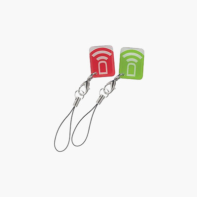DSC MPT-8PK Mini Security System Prox Tags with Keychain Strap