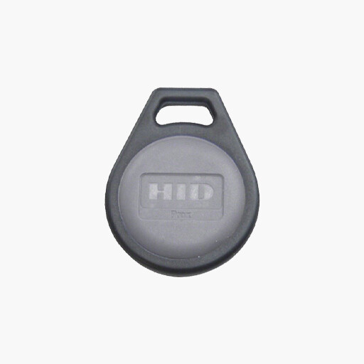 HID 1346LNSSN ProxKey III 1346 Key Fob, Black with Gray Insert