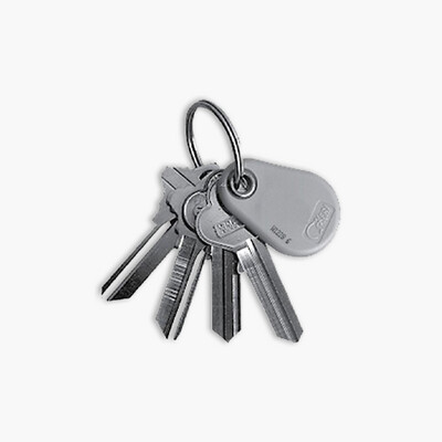 Keri Systems 1346AKHD Proximity Key Ring Tag, HID Equivalent