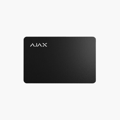 AJAX 42831.89.BL Contactless Card, 100-Piece per Pack, Black
