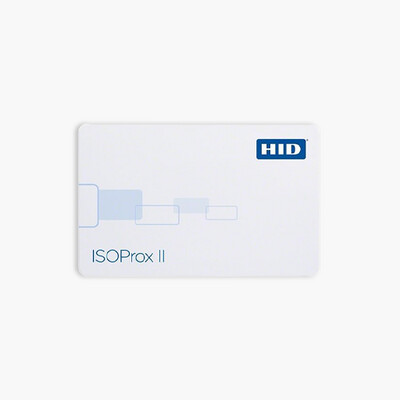HID 1386LGGNN ISOProx II 1386 Printable Proximity Card, No Slot