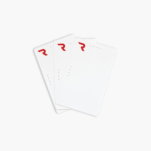 PPDK RCP Red High Security Plus Prox Printable Card, 25-Pack