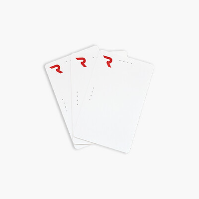 PPDK RCP Red High Security Plus Prox Printable Card, 25-Pack
