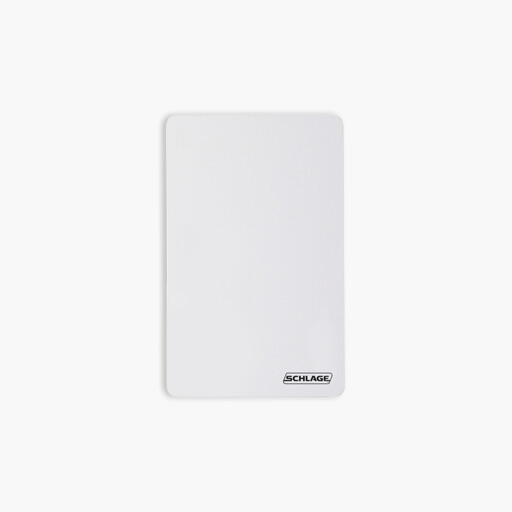 Schlage 7510 Proximity Credential, 125 kHz, Glossy White