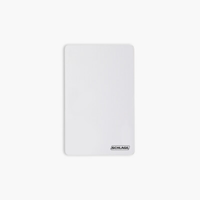 Schlage 7510 Proximity Credential, 125 kHz, Glossy White