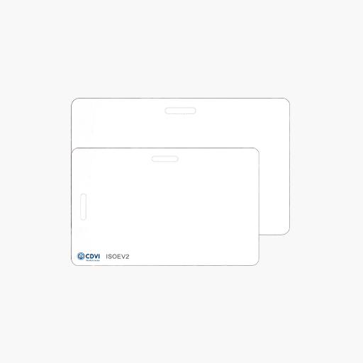 CDVI ISOEV2 Mifare DESFire EV2 ISO Card, 25-Pack