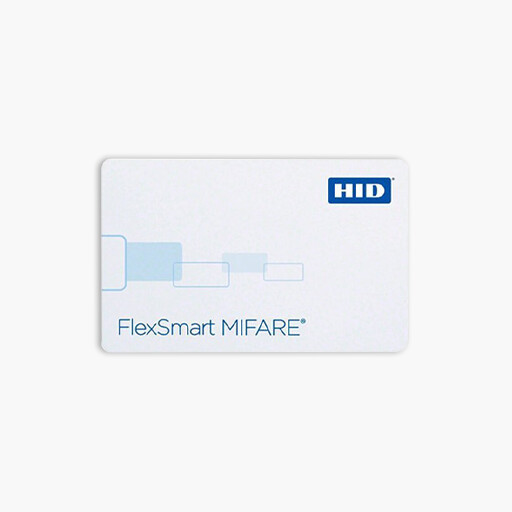 HID 1430NGGNN FlexSmart 1430 MIFARE PVC 1K Printable, White