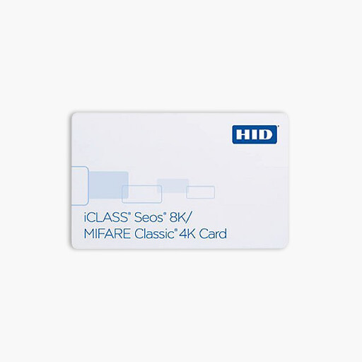 HID 5006PGGMNT iCLASS Seos 8K Composite Card, No Slot