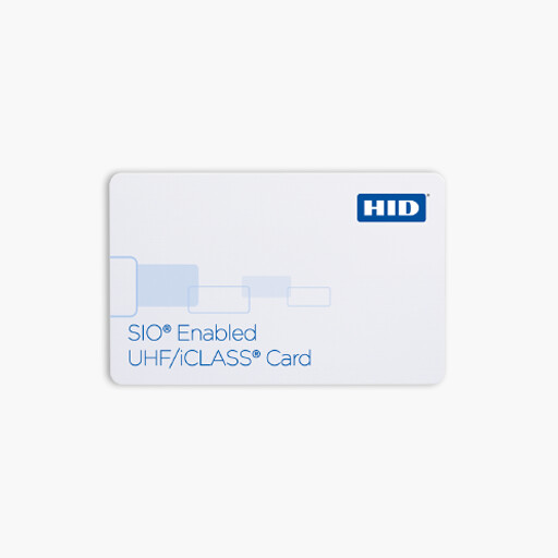 HID 6013SGGAAN UHF Plus iCLASS Smart 32K Card, Glossy