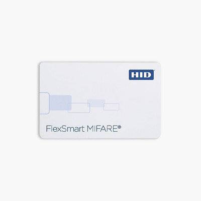 HID FlexSmart 1430 Mifare PVC 1K, Printable Card, Vertical Slot