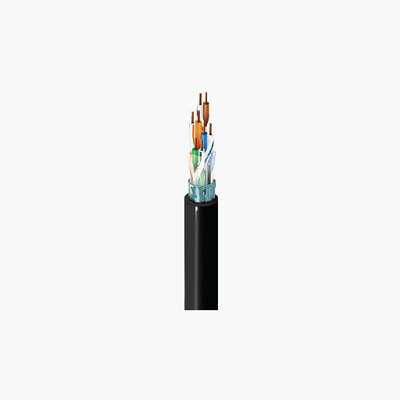Belden 1213F 010Z250 CAT5e Plus Cable, 24-4 Solid BC Foil Shielded
