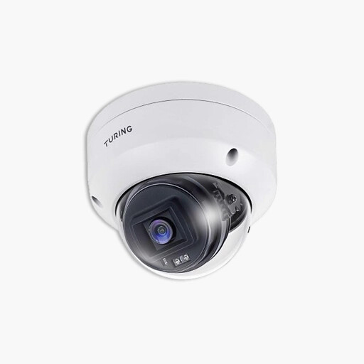 Turing Video EVC5FD256 1Y 5MP EDGE Plus Cloud Dome Camera