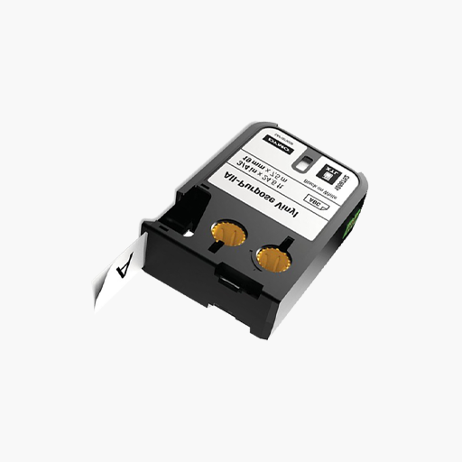 DYMO 1868752 Rhino XTL White Vinyl Tape 19mm Black Text