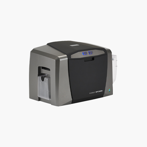 HID FARGO DTC1250E ID Card Printer and Encoder Bundle