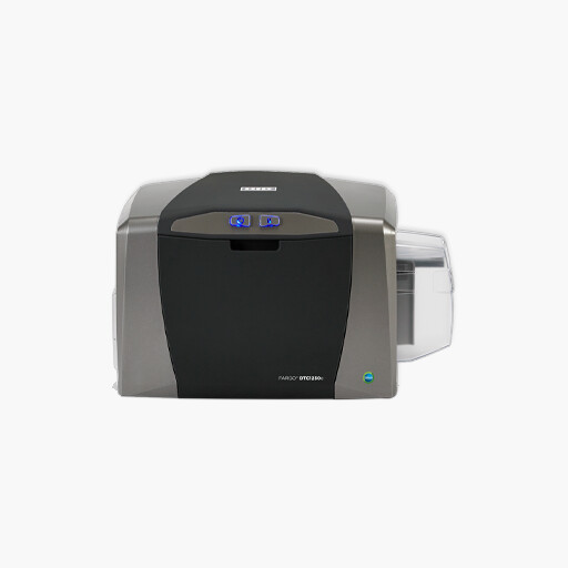 HID FARGO DTC1250E ID Card Printer and Encoder Bundle