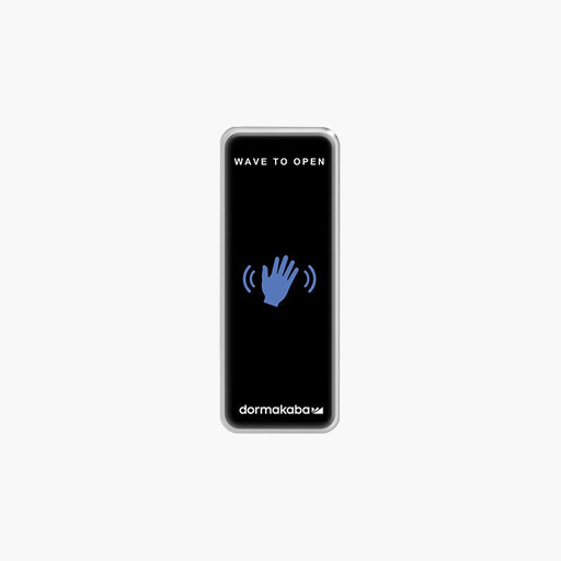 RCI 910NTC Narrow Touchless Wave to Open Switch with Waving Hand