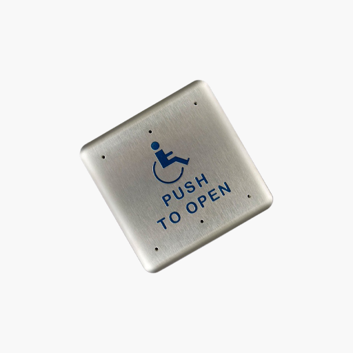 RCI 946 Push Button with Handicap Symbol and Push to Open