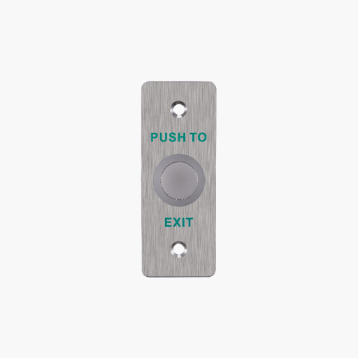 Hikvision DS K7P02 Aluminum Exit Button for Hollow Doorframe