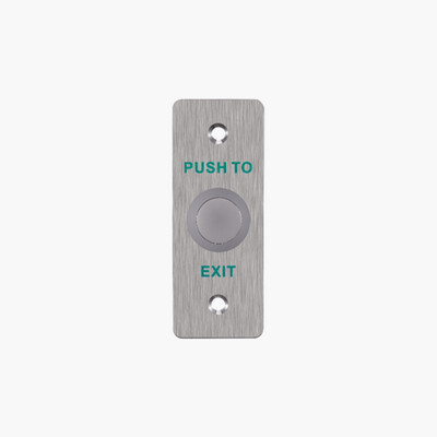 Hikvision DS K7P02 Aluminum Exit Button for Hollow Doorframe