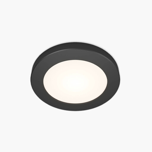 Artika Skylight PRO 5 Inch 5000K Flat Panel Light Matte Black, 12PK