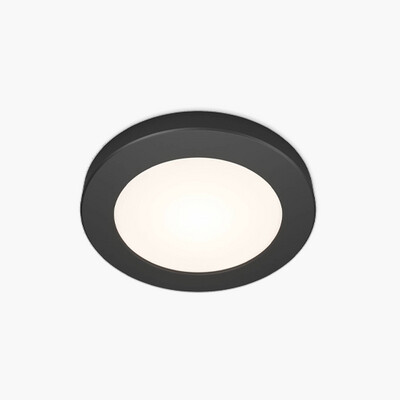 Artika Skylight PRO 5 Inch 5000K Flat Panel Light Matte Black, 12PK
